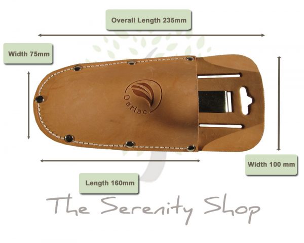 Darlac Expert Leather Pruner / Secateurs Tool Holster - Image 4