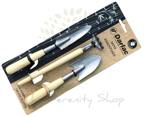 Darlac Garden Vintage Garden Mini Essentials Trowel with Bamboo handle - Image 4