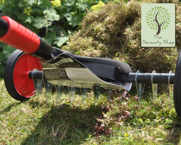 Darlac Telescopic Lawn Scarifier Moss Grass Scarifying - Image 3