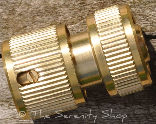Darlac Garden Hose Solid Brass Water Stop Connector Hosepipe - Image 2