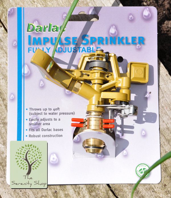 Darlac Hosepipe Impulse Sprinkler and Two Way Spike