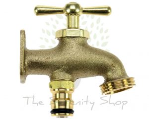 Darlac Garden Hosepipe End Tap Brass