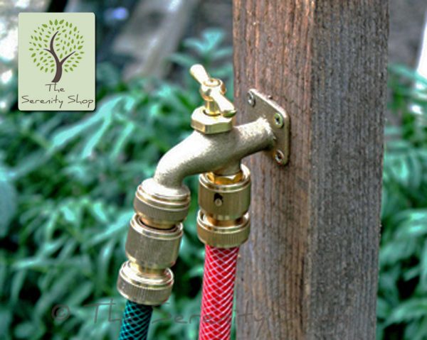 Darlac Garden Hosepipe End Tap Brass - Image 2