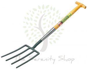 Bulldog Premier Garden Fork 28" Ash Handle T Grip