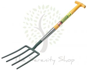 Bulldog Premier Garden Fork 32" Ash Handle T Grip