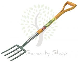 Bulldog Premier Shrubbery 4 Prong Fork 28” Ash Shaft