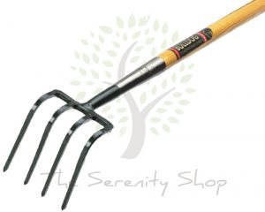 Bulldog Premier Cultivator 4 Prong Fork 60" Handle