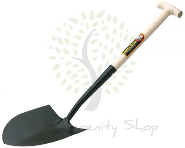 Bulldog Premier Round Mouth Shovel No.2 28" T Handle