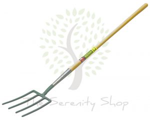 Bulldog Evergreen Garden Fork 48" Long Plain Shaft