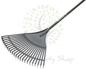 Bulldog Evergreen Gardening Leaf Rake 54" Shaft