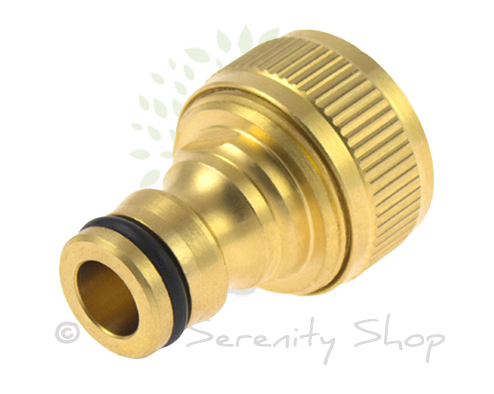 Darlac Garden Hose Solid Brass Male Connector The Serenity Shop