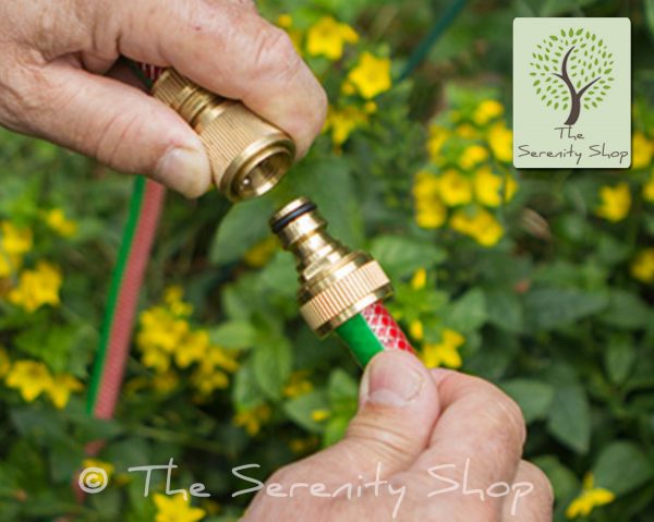 Darlac Garden Hose Solid Brass Male Connector - Image 3